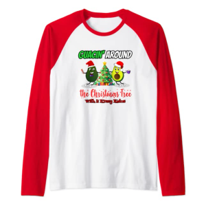 Guacin'  Christmas with 2KK Raglan